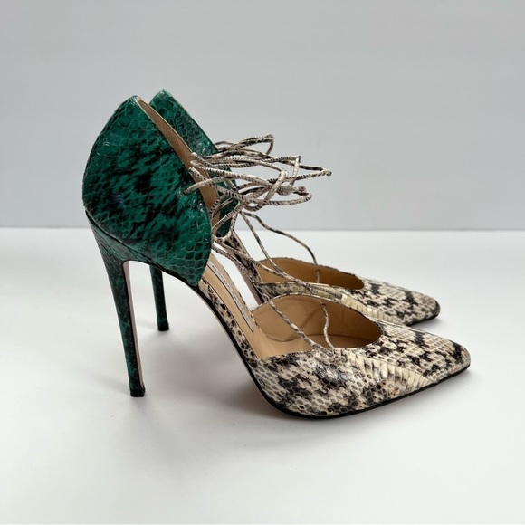 Bionda Castana Alexandra Phyton Combo Pumps - Picture 6 of 8